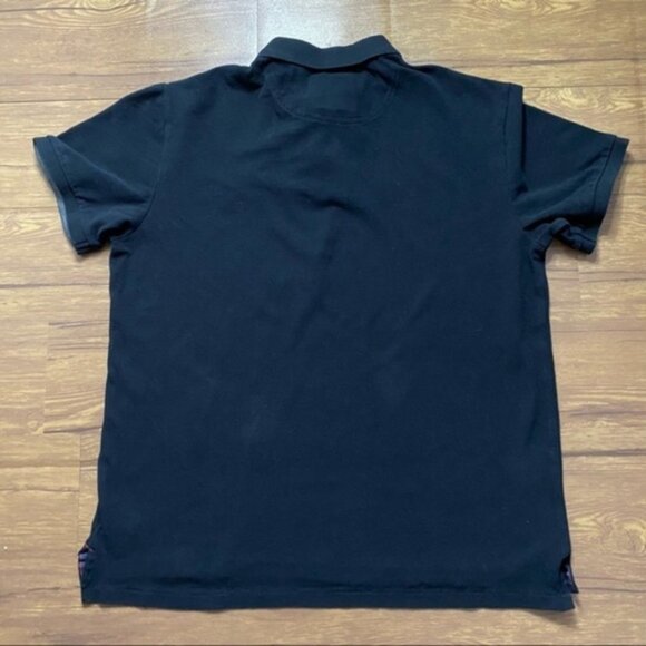 Hudson North Polo Shirt Black Large - Picture 2 of 8